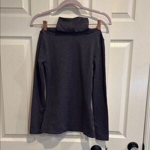 Heather GreyTurtleneck Long Sleeve Top